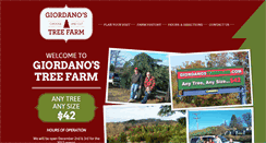 Desktop Screenshot of giordanostreefarm.com
